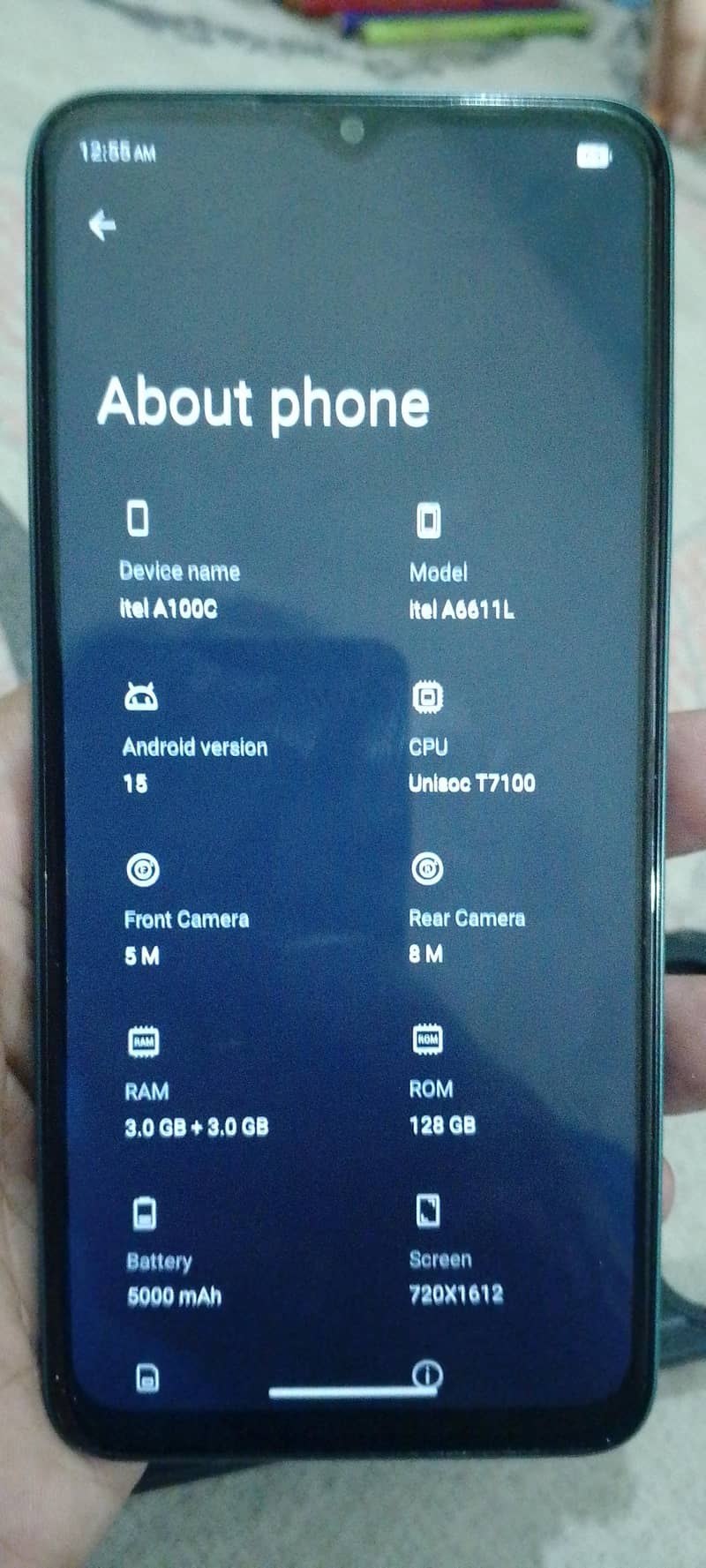 Itel A100C 1