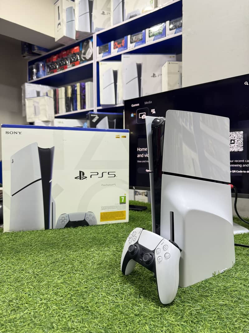 PS5 SLIM(1TB) 13.00 JB 10/10 CONDITION FOR SALE. . . - Gaming Consoles ...