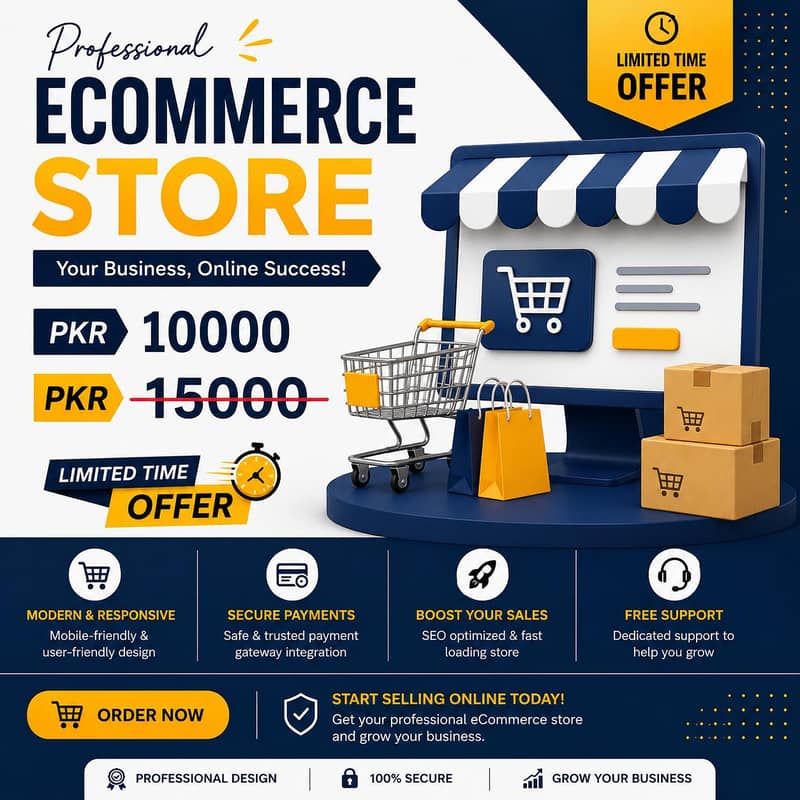 Woedpress Website and Ecommerce Store Development 0