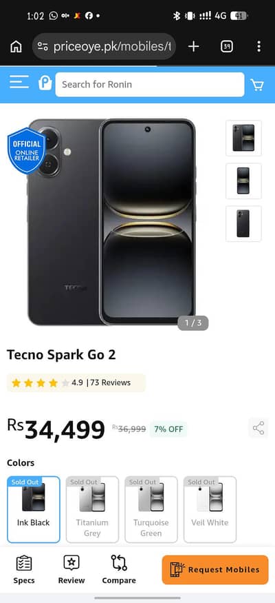 Tecno Spark Go 2