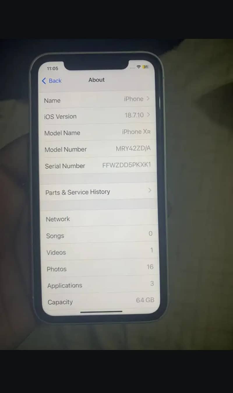 iPhone XR 6