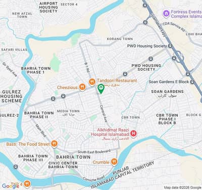 1 Kanal Level Plot Available For Sale In National Police Foundation Block A