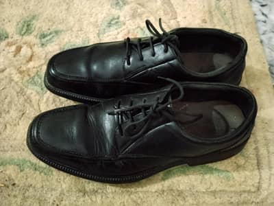 Imported Genuine Leather Shoes – Size 44 | Lightweight & Comfortable