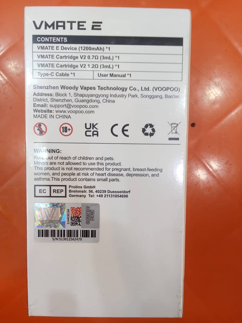 VOOPOO VMATE E 1