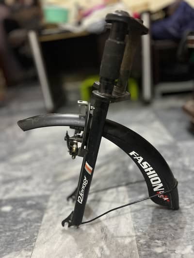 Ranger Fashion USA Bicycle Front Mudguard & Fork – Black