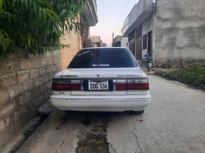 Toyota Corolla 1988 Import 1993 brown interior Family use