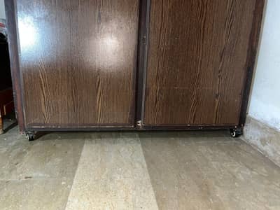 Wooden Almari for Sale – Good Condition and wooden showcase for sale