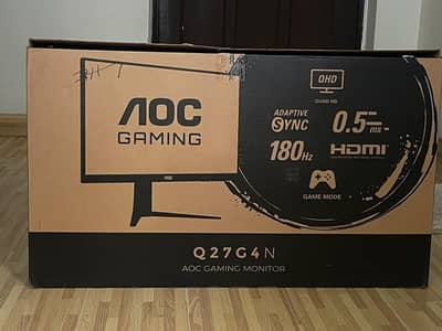 AOC 27" 2K Gaming Monitor Q27G4N - 180Hz 0.5ms