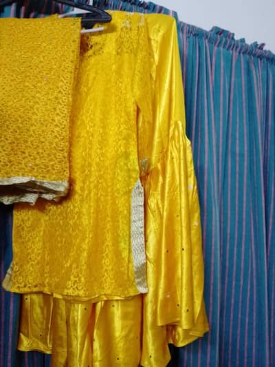 Beautiful Yellow Garara Dress for Sale