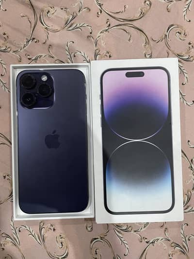 Apple iPhone 14 Pro Max non pta 128gb with box
