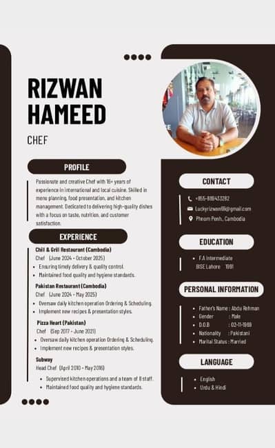 job need chef