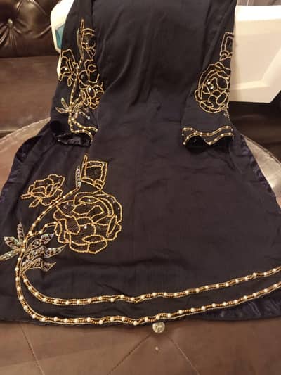 blue 3 pcs dress