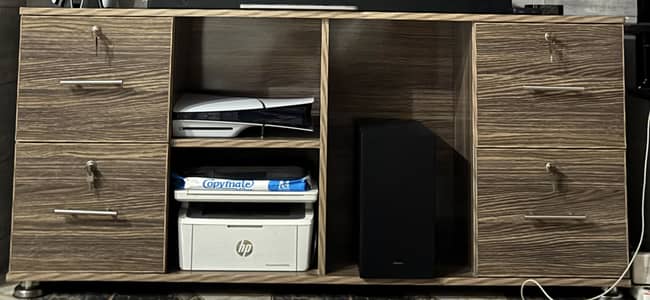 TV Console + 2 Extra Portable Drawers to increase height