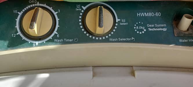 haier washing machine