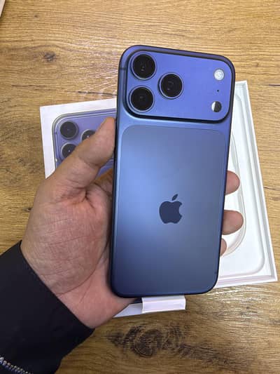 Apple iPhone 17 Pro Max pta Aproved 100 health 116 count