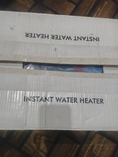 instant Water geyser printed