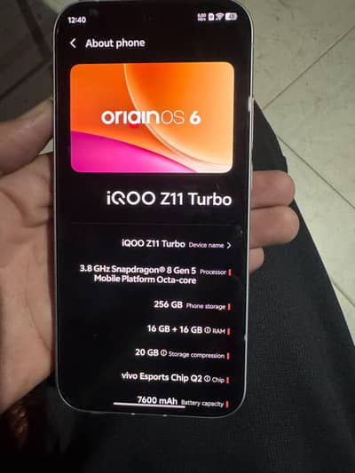 iQOO Z 11 TURBO
