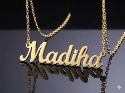 Customize jewlary Name waly locket name necklace