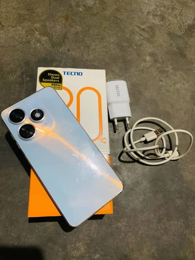 Tecno Spark 20C (4+2/128) Complete Box