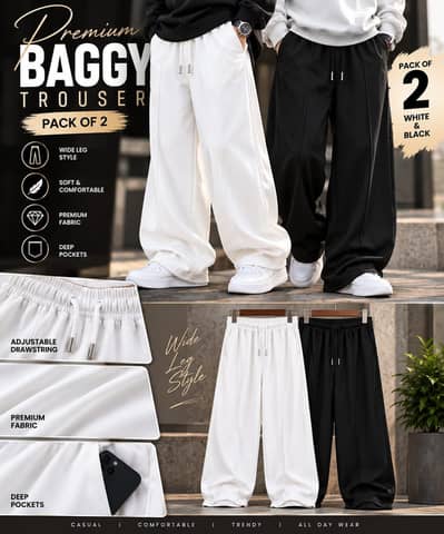 NEW ARRIVAL – MEN’S BAGGY TROUSERS