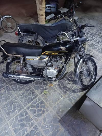CG 125 SELF START MODEL 2022 USED