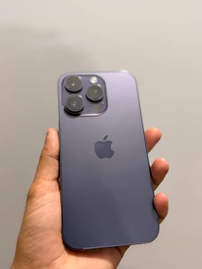 Apple iPhone 14 Pro 256gb with box approved dual hk