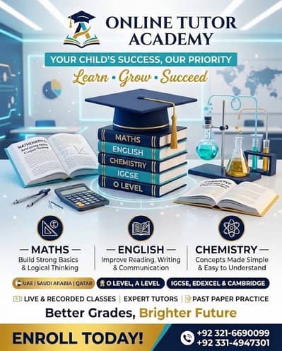 One-to-One Tuition in Maths, Physics, Chemistry & All Subjects