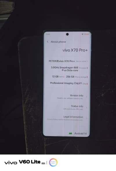 Vivo X70 Pro Plus  [ Exchange Possible]