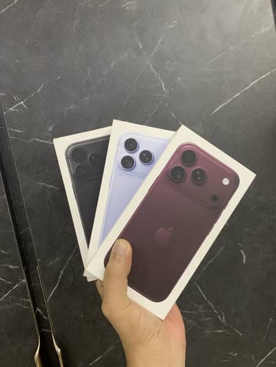 Apple iphone 18 pro jv + pro max jv 256gb non active boxpack available