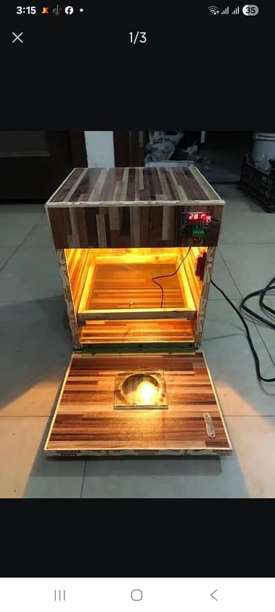 25 to 30 egg incubator