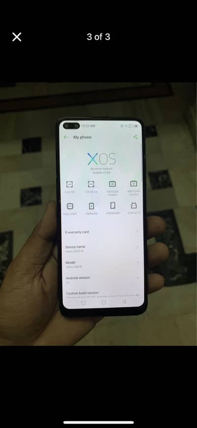 Infinix zero 8i 8/128gb pta approved all ok