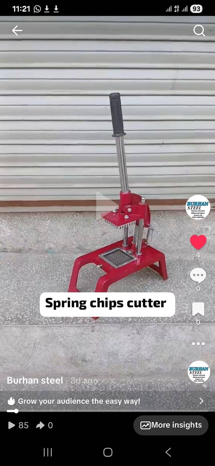 chips burger shawarma fries tea piza hotplate fryer food counter sale 19