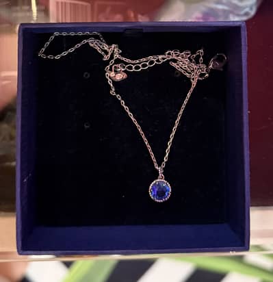 Original Swarovski Sapphire Necklace