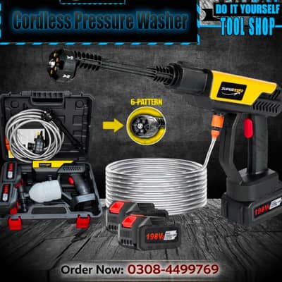 Cordless pressure washer professional pressure Washer Double batteries