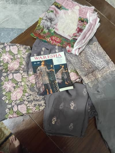 Party and wedding wear 3pc unstich