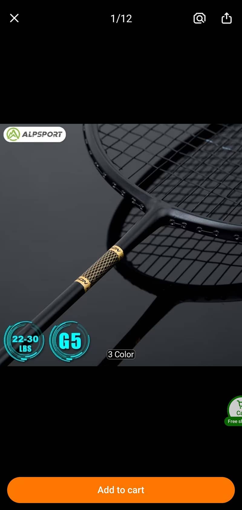 imported badminton racket 0