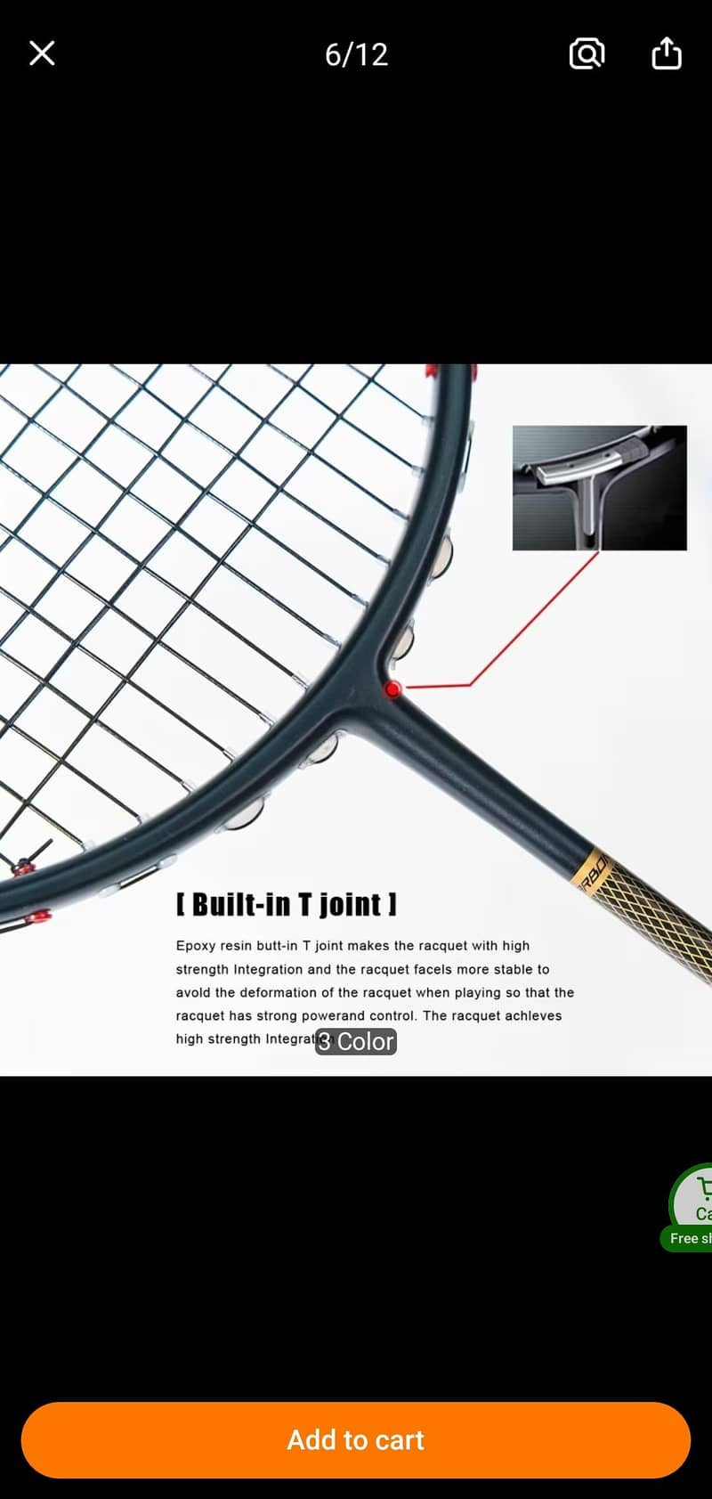imported badminton racket 4