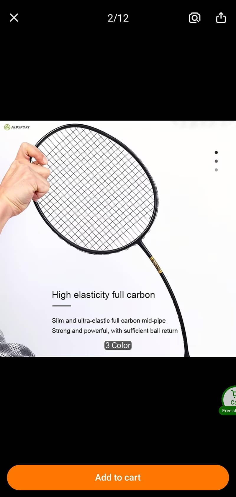 imported badminton racket 8