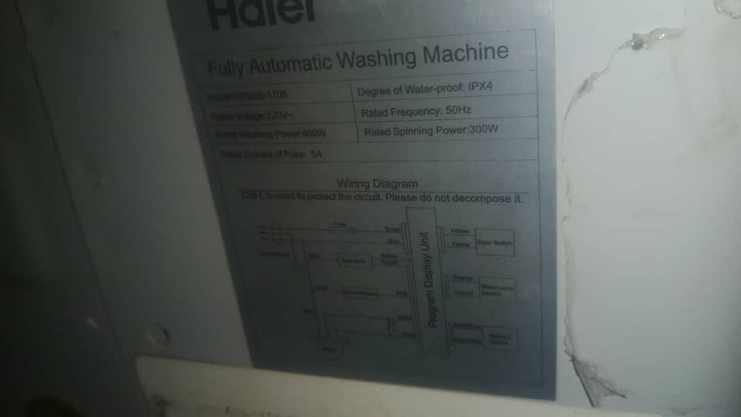 haier automatic washing machine 3