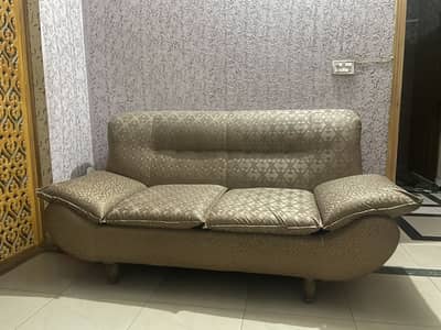 Golden glazed Sofa Set