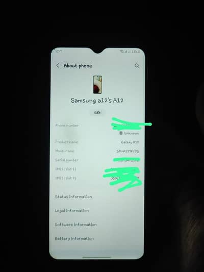 Samsung Mobile A12