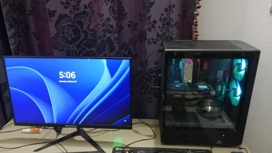 Gaming PC (Ryzen 5 3600+ RTX 2060 super) and Monitor (24" 165Hz)