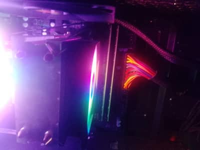argb two heat pipe cooler A100