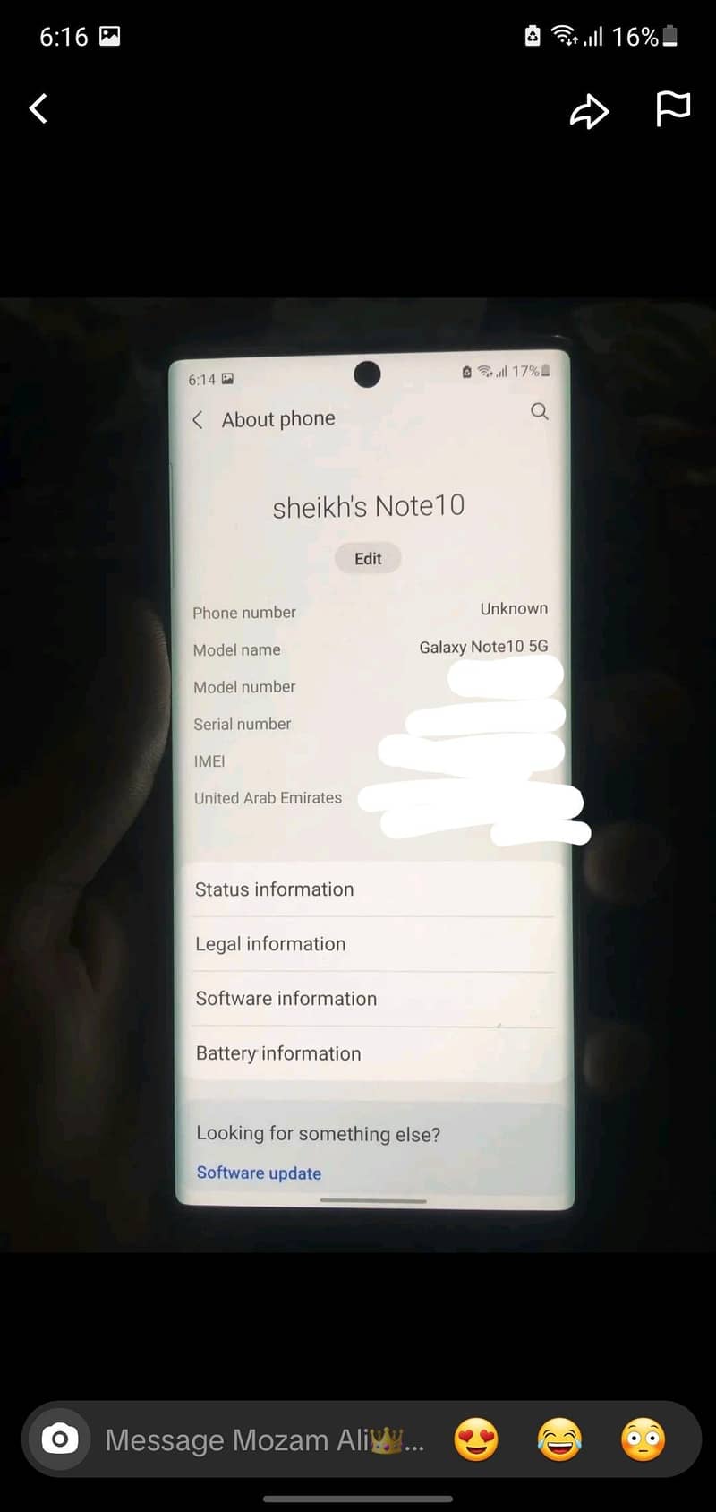 Samsung Mobile Note 10 6
