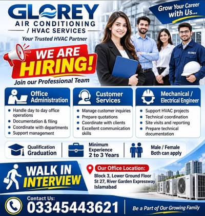 office staff required