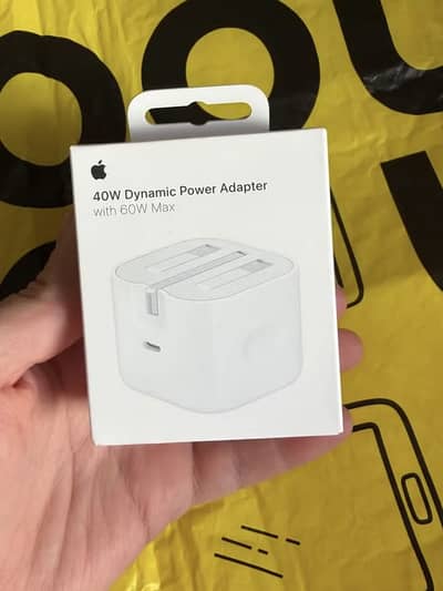 Apple 40W Dynamic Power Adapter with 60W Max