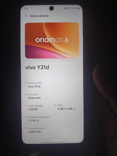 Vivo Y21D