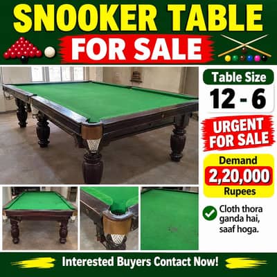 snoker teble