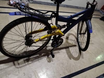 dual suspension bicycle