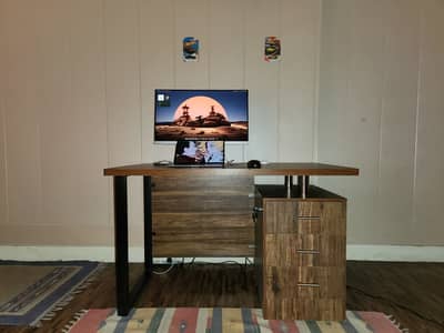 Desk with drawers